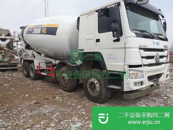 河北出售二手豪沃攪拌車 國五