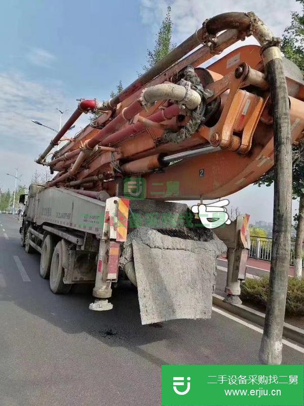 山西出售二手中聯52米泵車