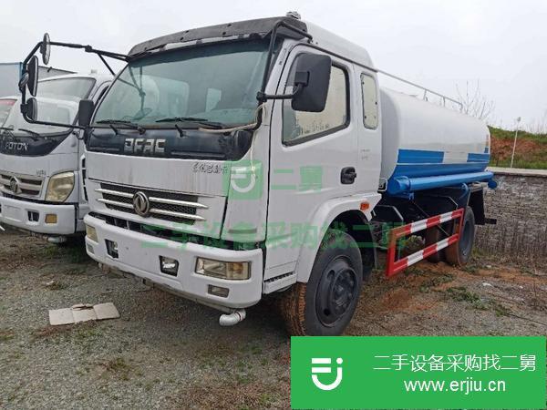 湖北出售二手多利卡10方灑水車