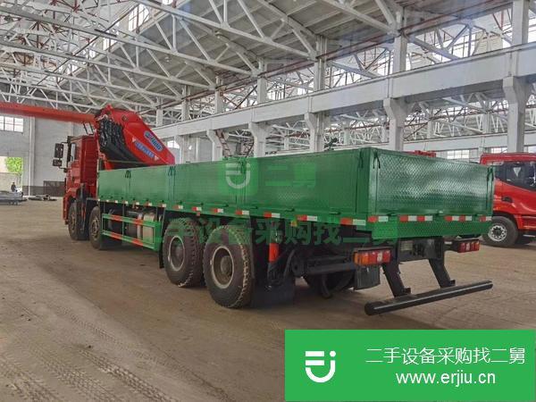 北京出售二手陜汽德龍折臂隨車吊