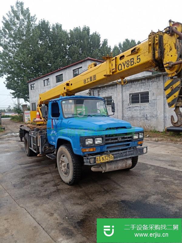 河北出售二手徐工8b.5吊車