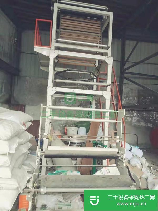 黑龍江出售二手低壓單螺桿吹膜機(jī)