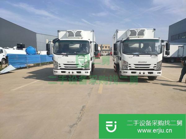 江蘇出售二手五十鈴國六冷藏車
