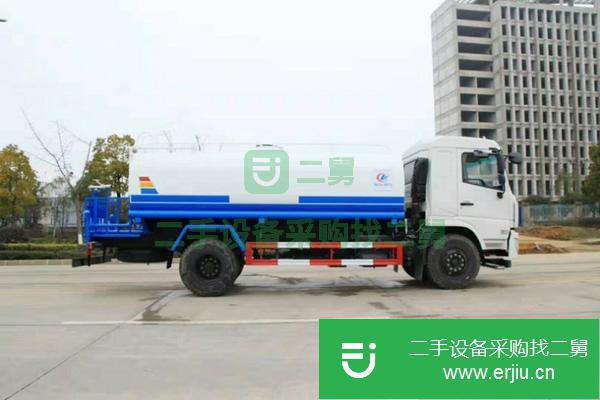 湖北出售二手國五東風12方灑水車