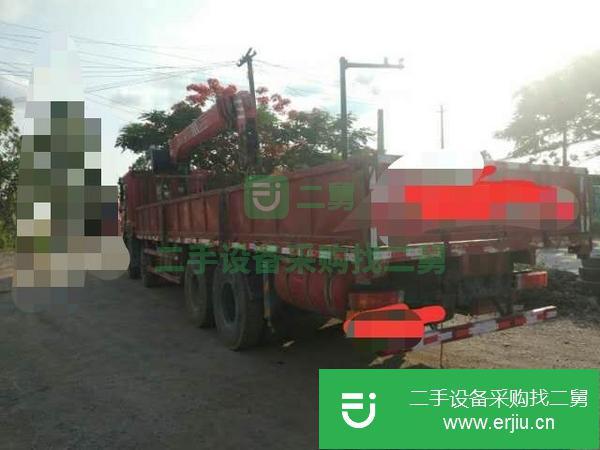 廣西出售二手三一12噸隨車(chē)吊