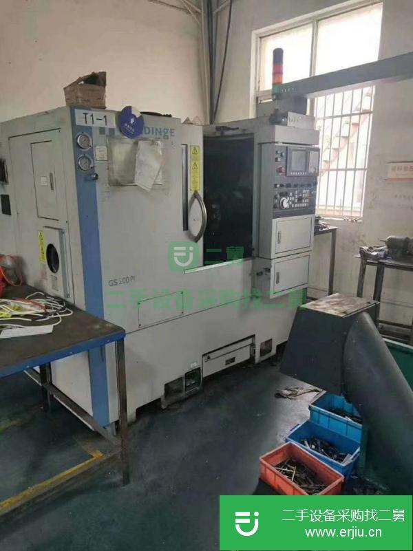 江西出售二手哈挺GS200plus數控斜身車床