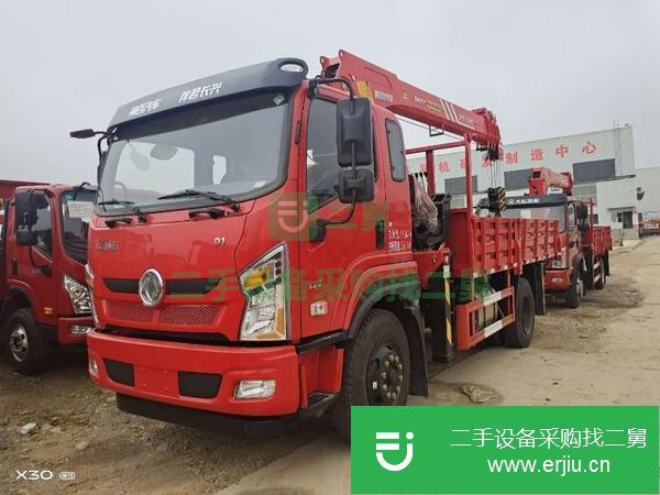貴州出售二手東風8噸短軸距隨車吊
