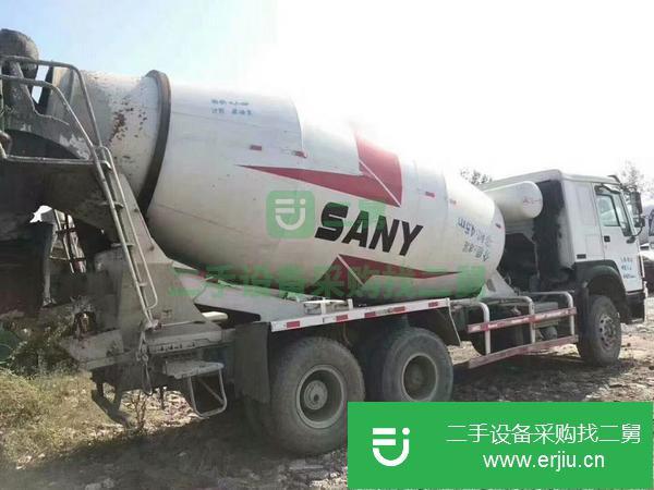 湖南出售二手大12方豪沃攪拌車