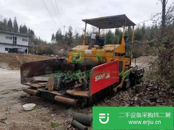 貴州出售二手三一9米伸縮攤鋪機