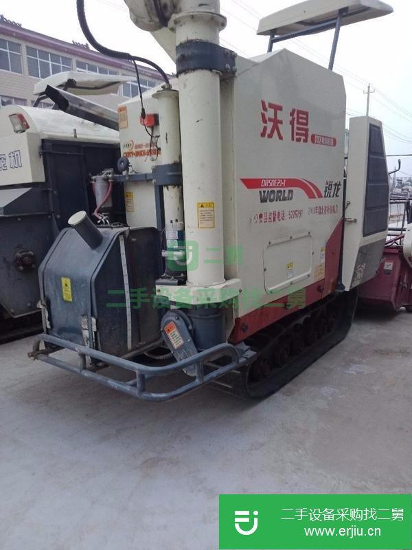 湖北出售二手沃得收割機