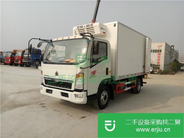 吉林出售二手重汽豪沃冷藏車