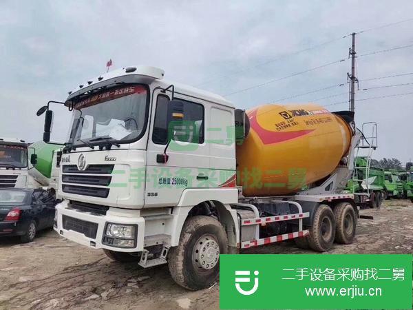甘肅出售二手大12方德龍攪拌車