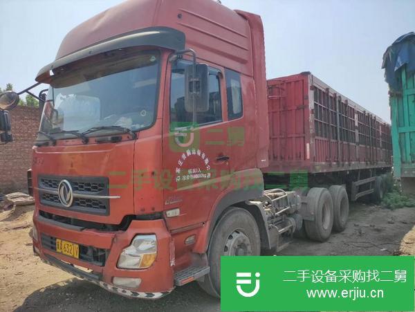 河北出售二手天龍雷諾半掛車