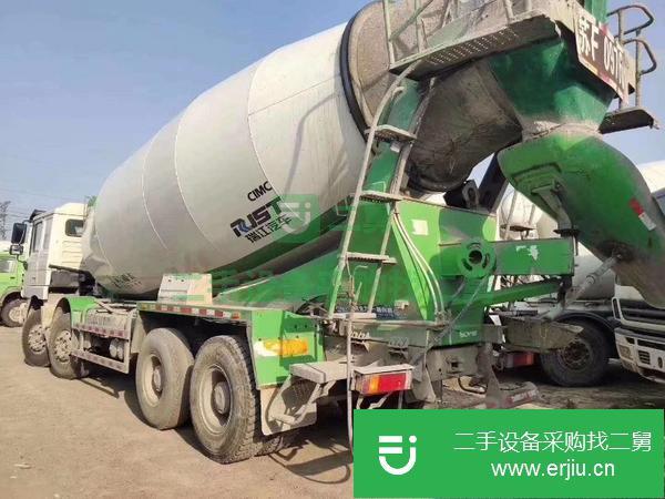 內(nèi)蒙古出售二手德龍攪拌罐車