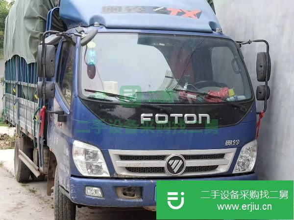 山東出售二手福田奧鈴高欄載貨車