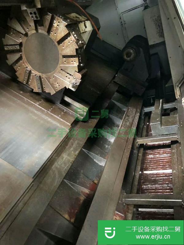 江蘇出售二手海天HTM-TC40-2750數控斜身車床