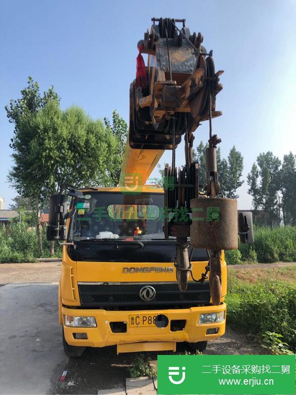 山東出售二手泰安天億10噸吊車