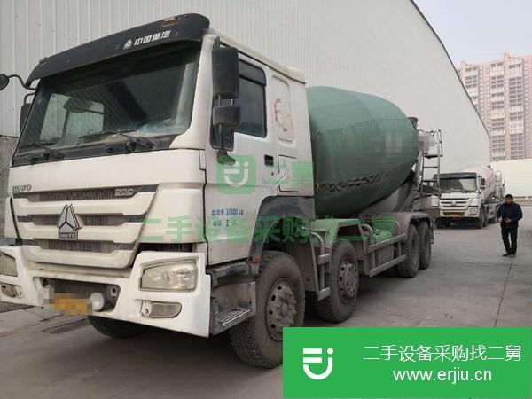 福建出售二手重汽豪沃國五混凝土攪拌車20方