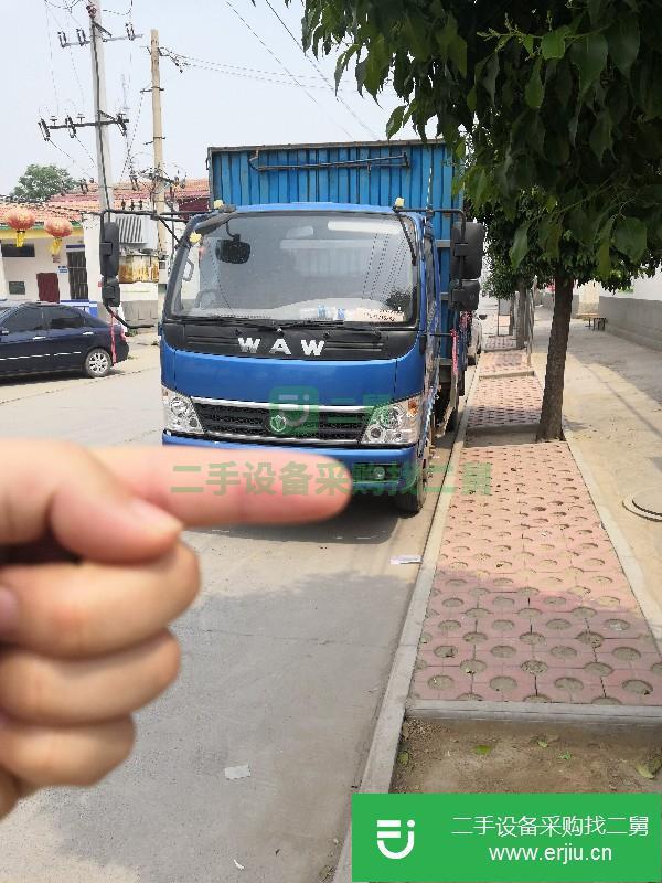 河南出售二手奧馳箱式貨車