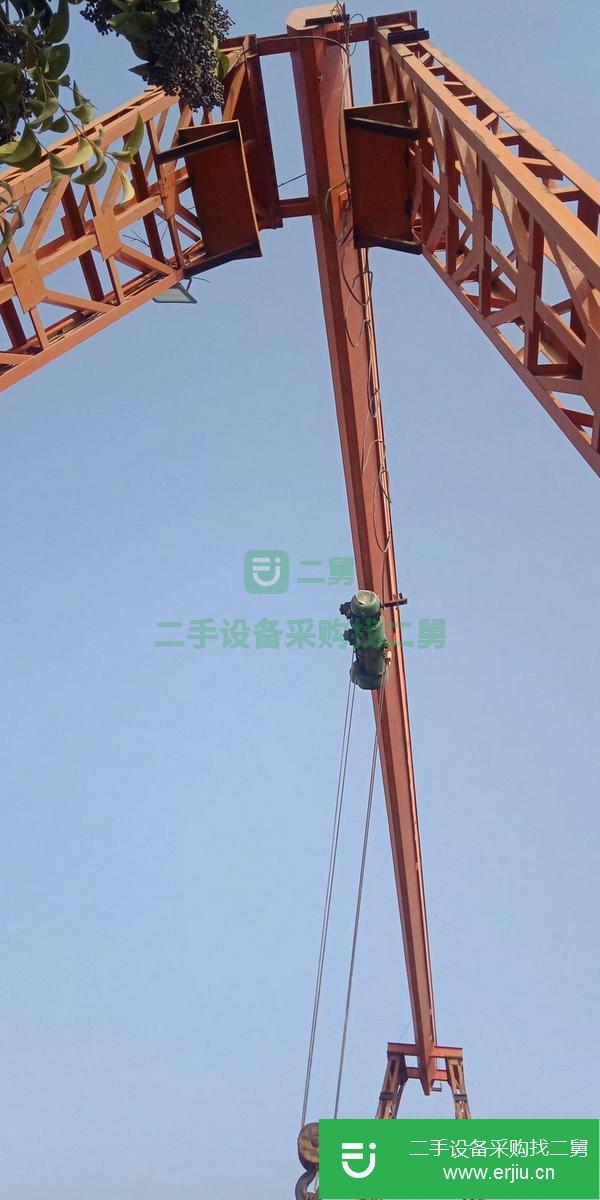 山東出售10噸跨度25米龍門吊一臺(tái)
