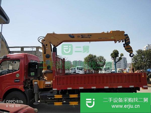 湖北出售二手東風多利卡隨車吊