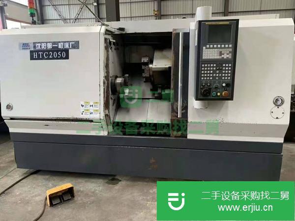 四川出售二手沈陽(yáng)HTC2050數(shù)控斜身車床