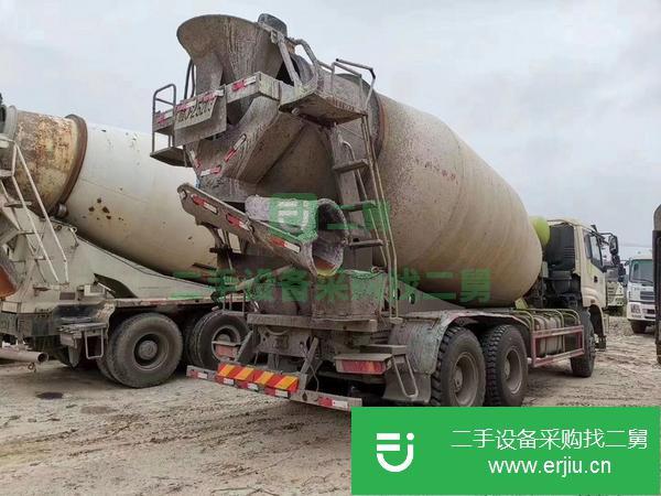 浙江出售二手大12方福田歐曼攪拌車