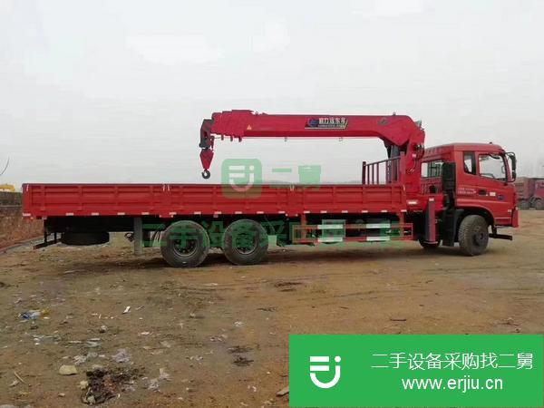 湖北出售二手程力隨車吊12噸