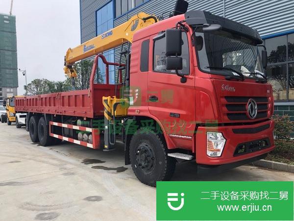 湖北出售二手后八輪單橋隨車吊