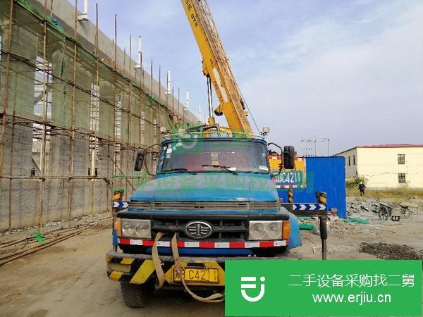 河北出售二手八噸吊車 手續齊全