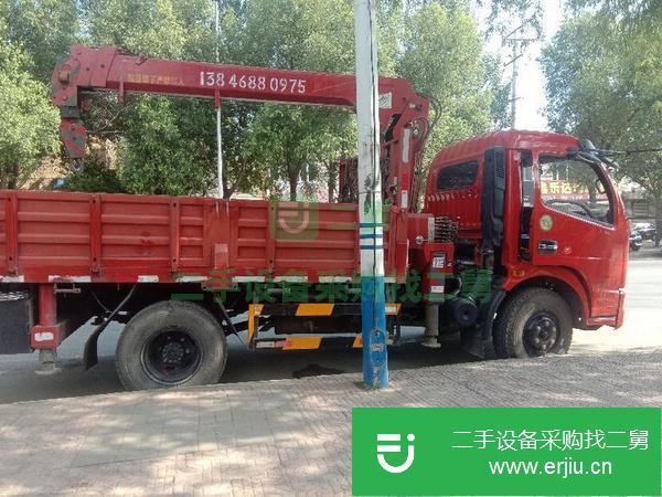 黑龍江出售二手東風福瑞卡隨車吊