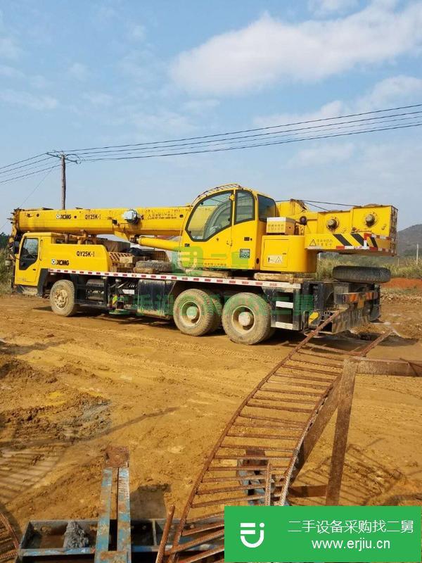 河南出售二手徐工25K-1汽車吊