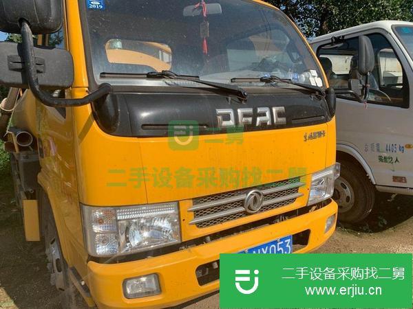 山東出售二手東風多利卡藍牌5方吸糞車