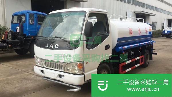河北出售二手江淮5噸灑水車
