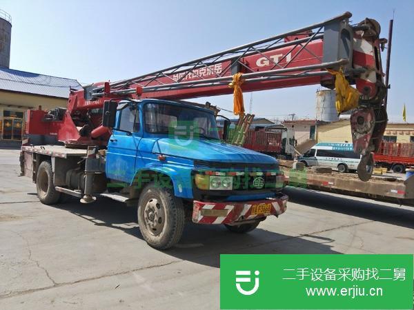 青海出售二手十噸吊車