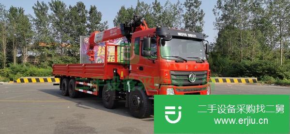 天津出售二手東風(fēng)D17前四后八14噸隨車吊