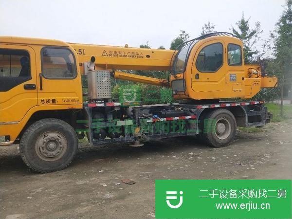 四川出售二手四節臂徐工吊車 原版車況