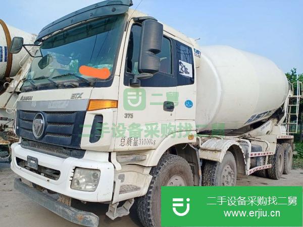 山東出售17年前四后八歐曼攪拌車  國五 大20方 375馬力