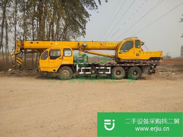 北京出售二手吊車,能提檔過戶,車無事故