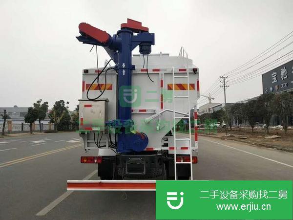 山東出售二手解放J6 ，22方飼料運輸車