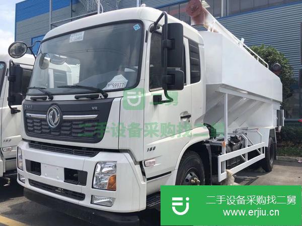 山東出售二手天錦單橋22方散裝飼料運輸車