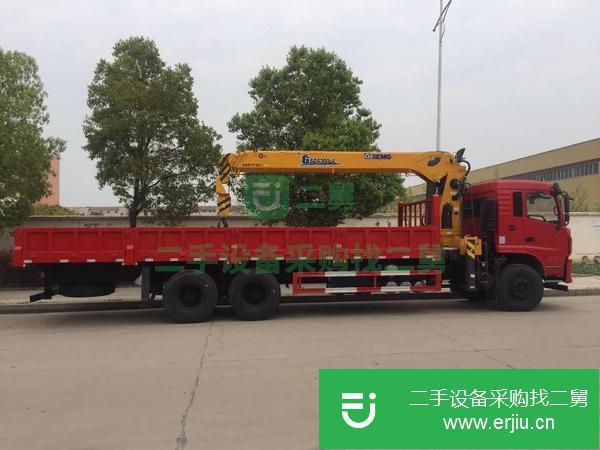 浙江出售二手徐工12噸加長臂隨車吊