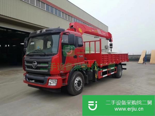 湖北出售二手福田國六隨車吊