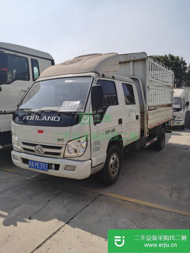 湖北出售二手時代瑞沃倉柵式貨車