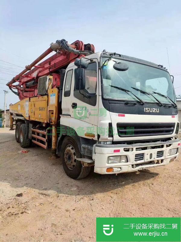 湖南出售二手五十鈴40米泵車