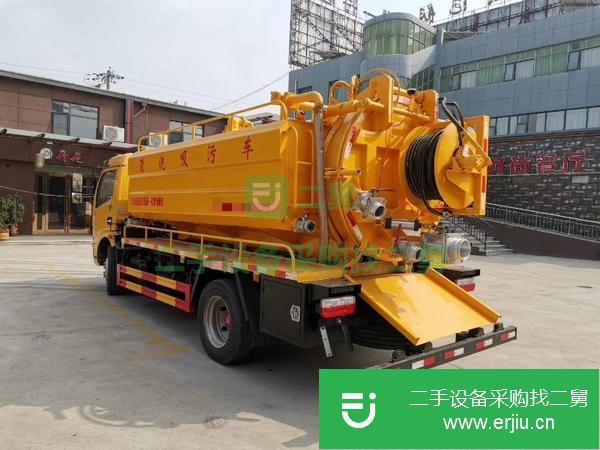 江蘇出售東風多利卡10方清洗吸污車