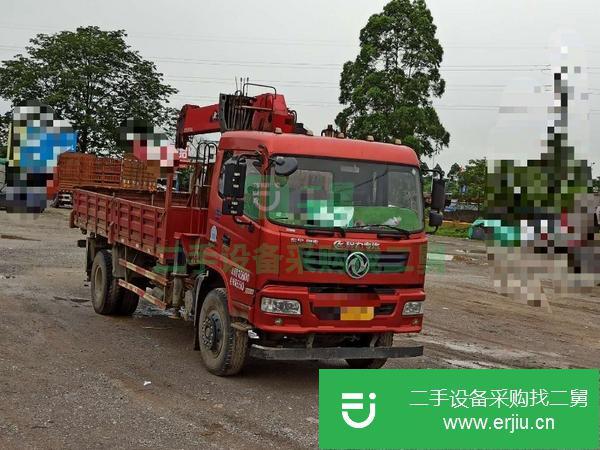 廣西出售二手程力8噸隨車吊國五