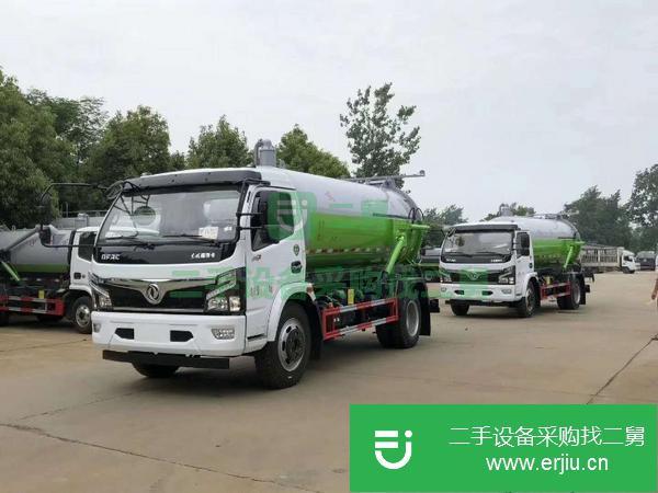 湖北出售二手國六東風大多利卡8方吸污車