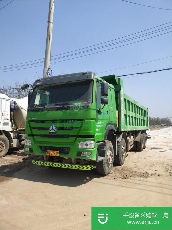新疆出售二手國五前四后八豪沃自卸車