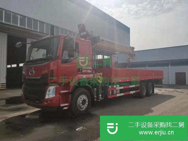 云南出售二手柳汽后八輪14噸隨車吊